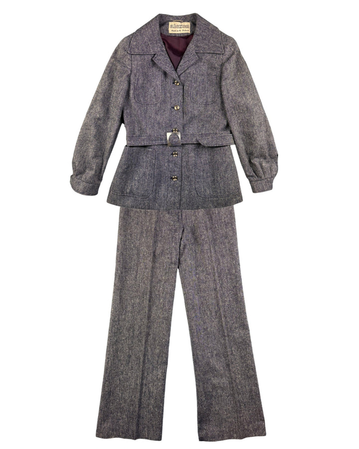 Alexon British Wool Jacket And Trousers Set - Think Vintage