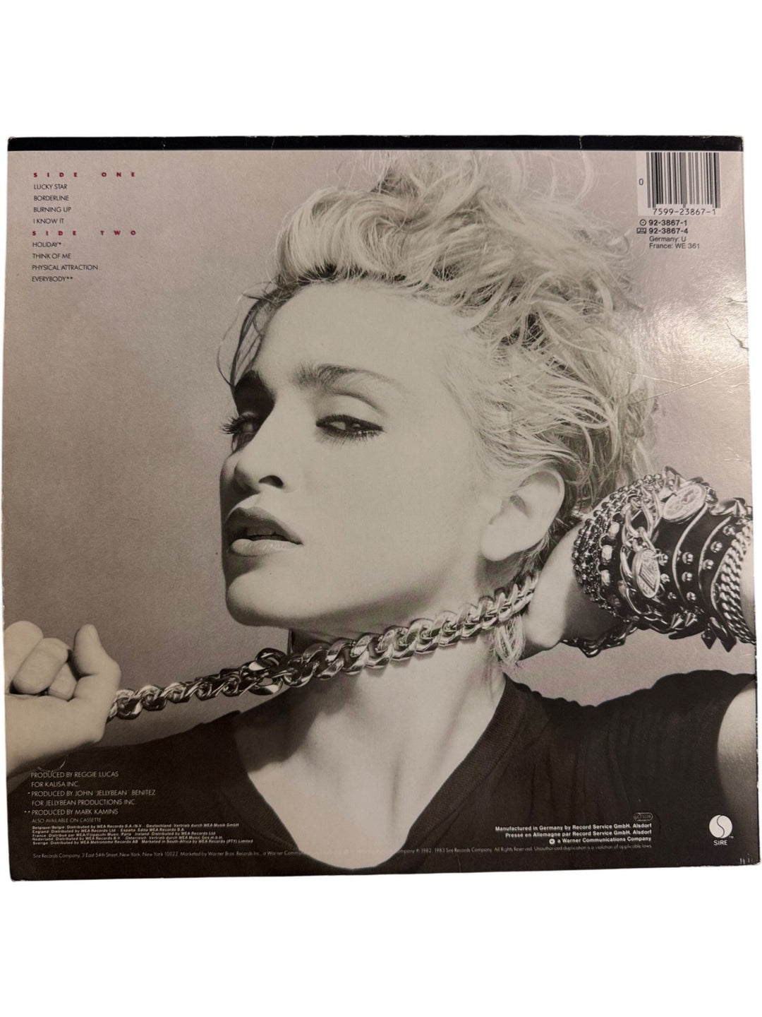1980s Madonna Album Vinyl - Very Good