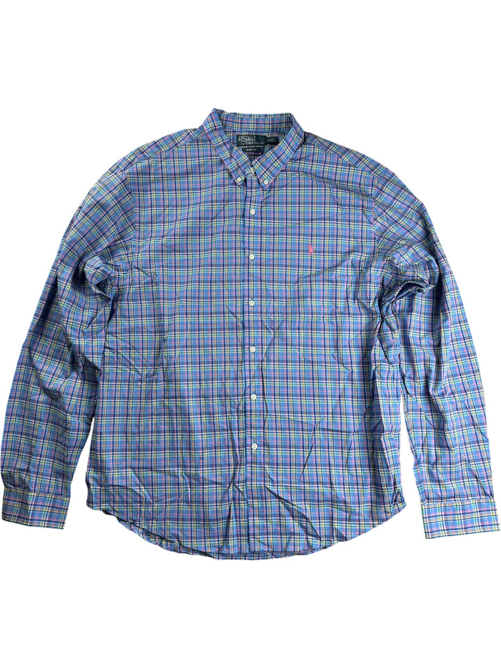 Polo Ralph Lauren Chequered Long Sleeve Shirt - XXL