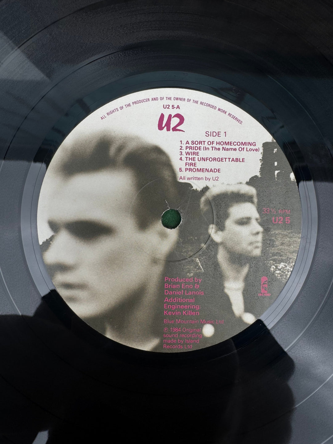 U2 The Unforgettable Fire Vinyl Album - Think Vintage