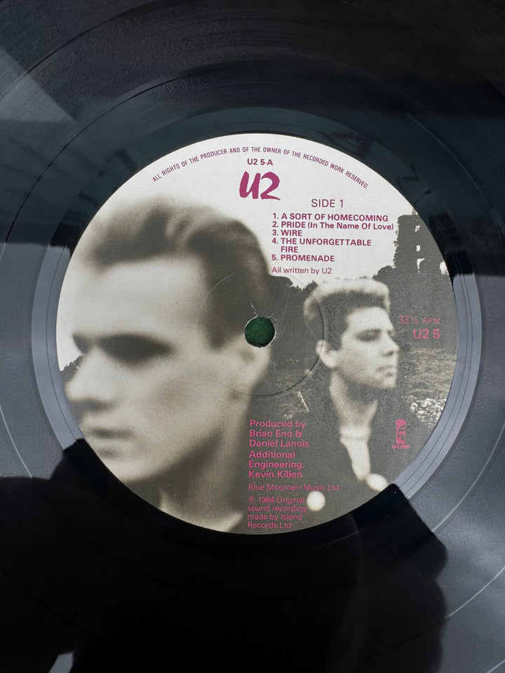 U2 The Unforgettable Fire Vinyl Album - Think Vintage
