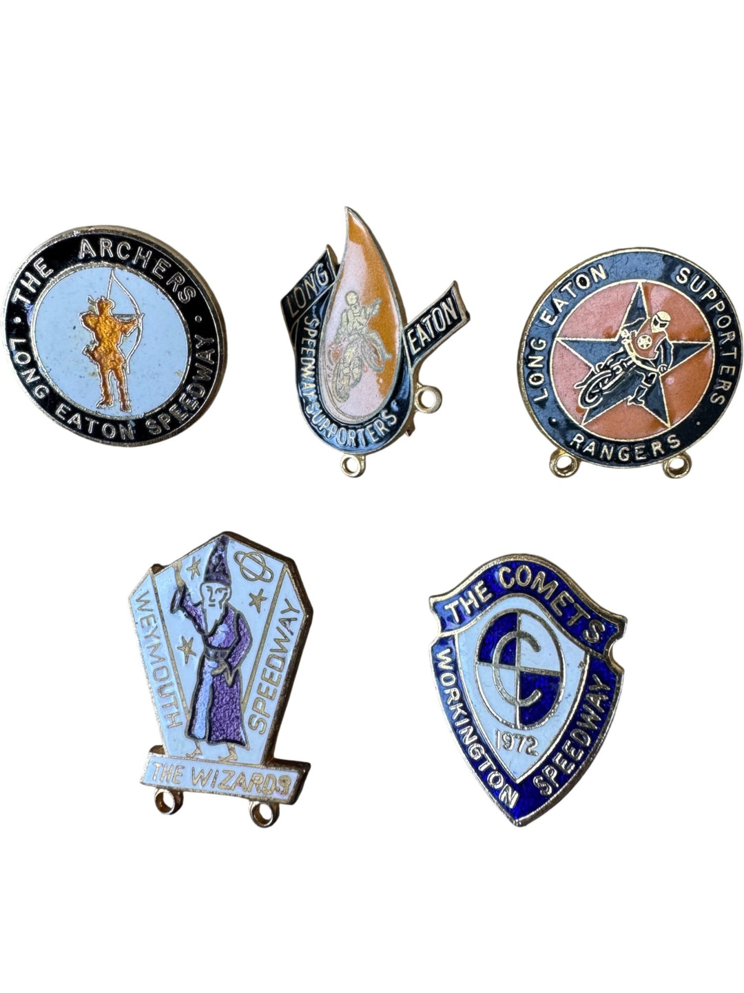 Long Eaton Speedway Supporters Pins