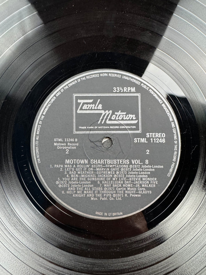 Motown Chartbusters Volume 8 Vinyl - Good