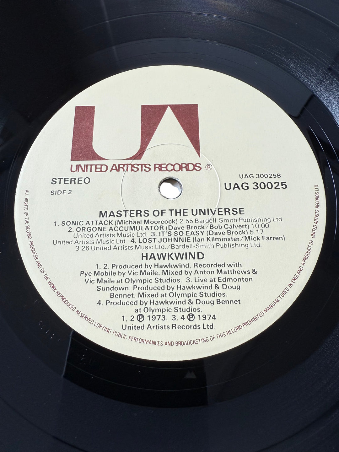 Hawkwind Masters Of The Universe Vinyl - Think Vintage