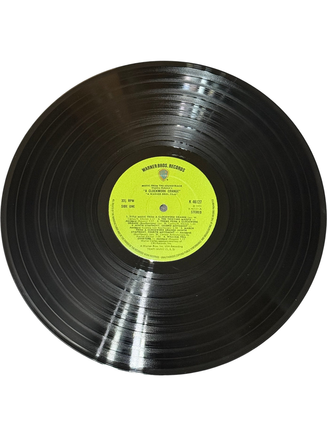 Stanley Kubrick's A Clockwork Orange Soundtrack Vinyl - Think Vintage