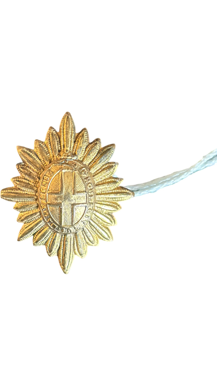 1900 British 'Coldstream Guards' Military Collar Badge Brass