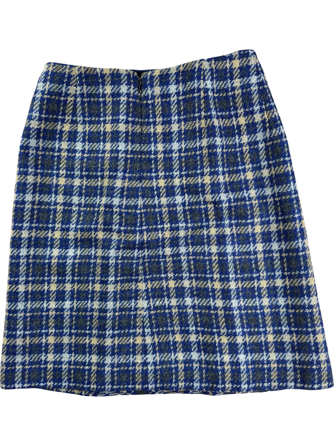 Jaeger Wool Plaid Skirt - W28