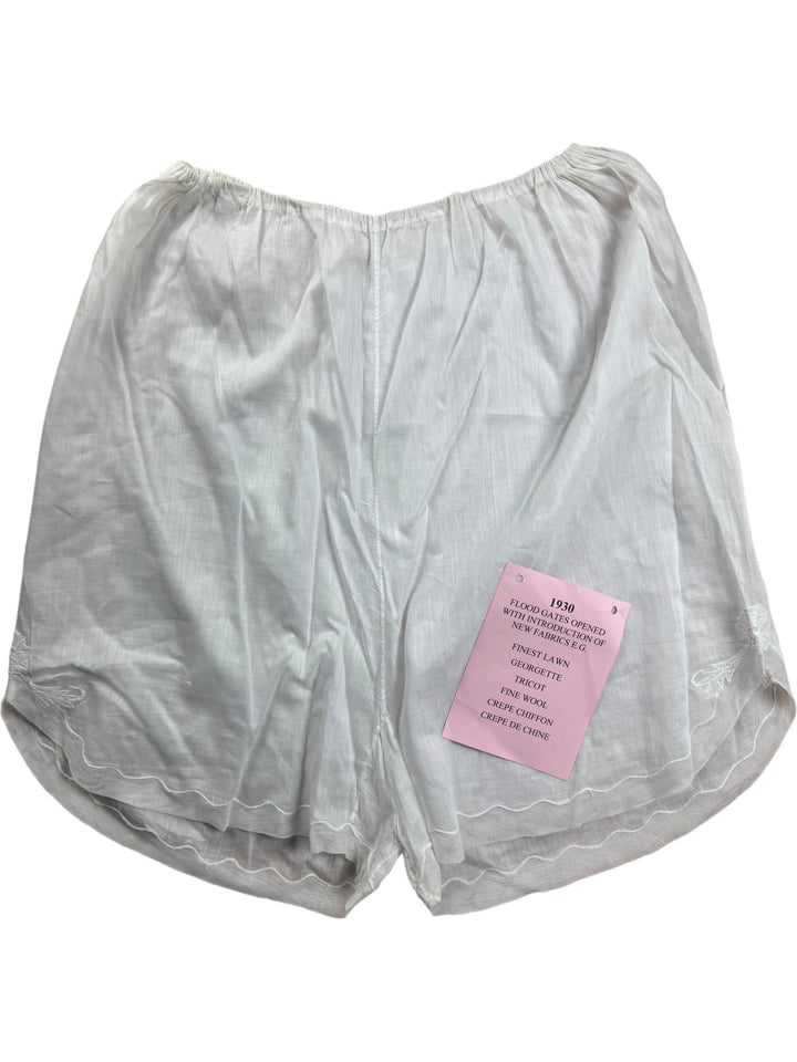 1930s White Pettipants - XL - Think Vintage ltd