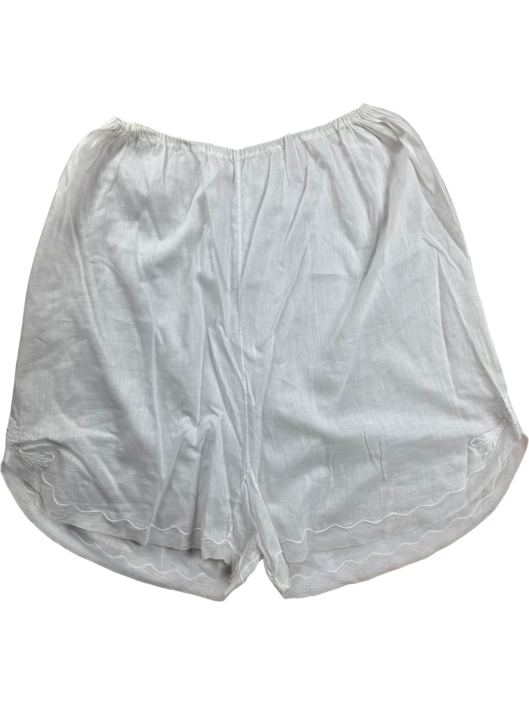 1930s White Pettipants - XL - Think Vintage ltd