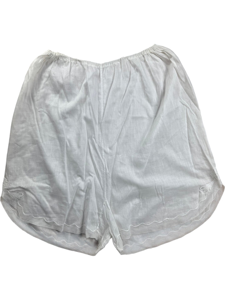 1930s White Pettipants - XL - Think Vintage ltd