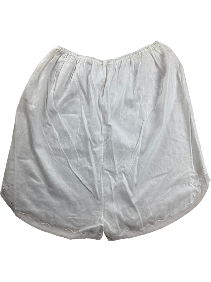 1930s White Pettipants - XL - Think Vintage ltd