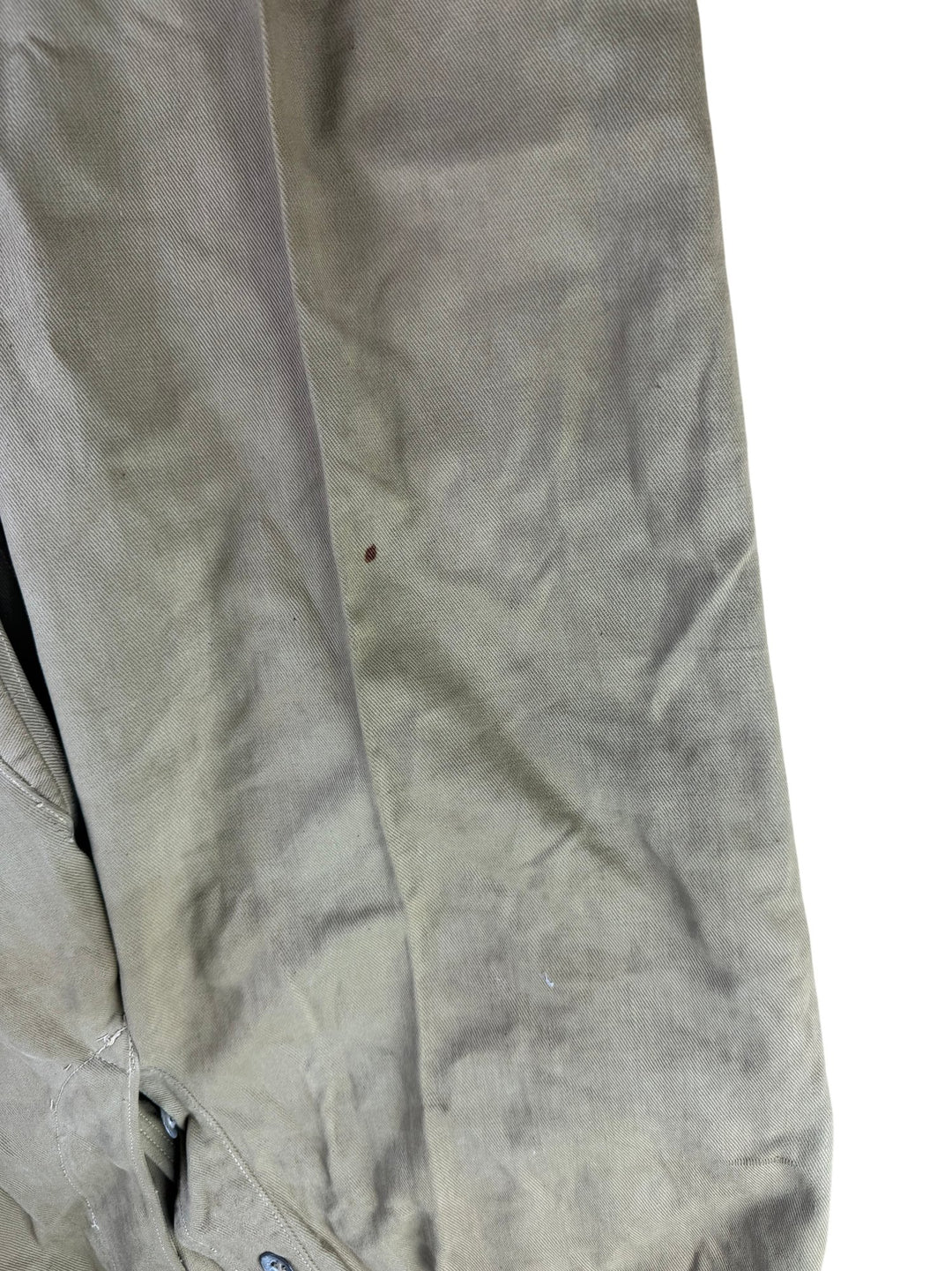 1940s Military Khaki Trousers and Shorts Set - Think Vintage ltd