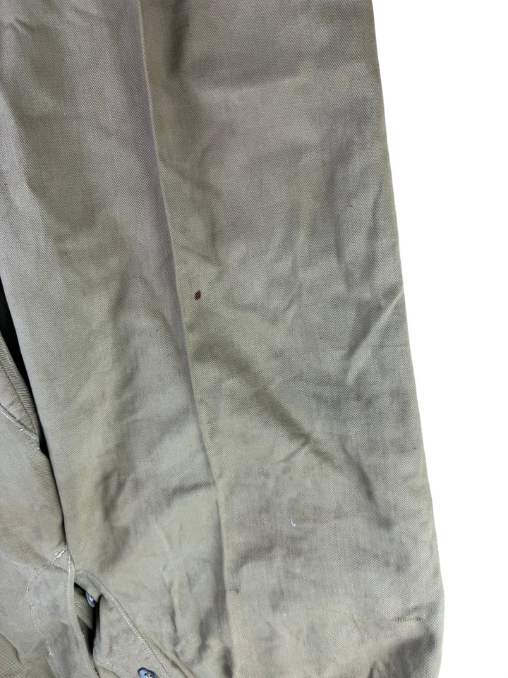 1940s Military Khaki Trousers and Shorts Set - Think Vintage ltd
