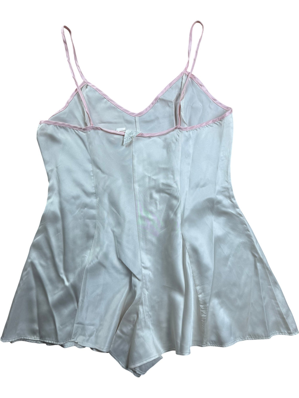 1940s Satin Camisole Top - small - Think Vintage ltd