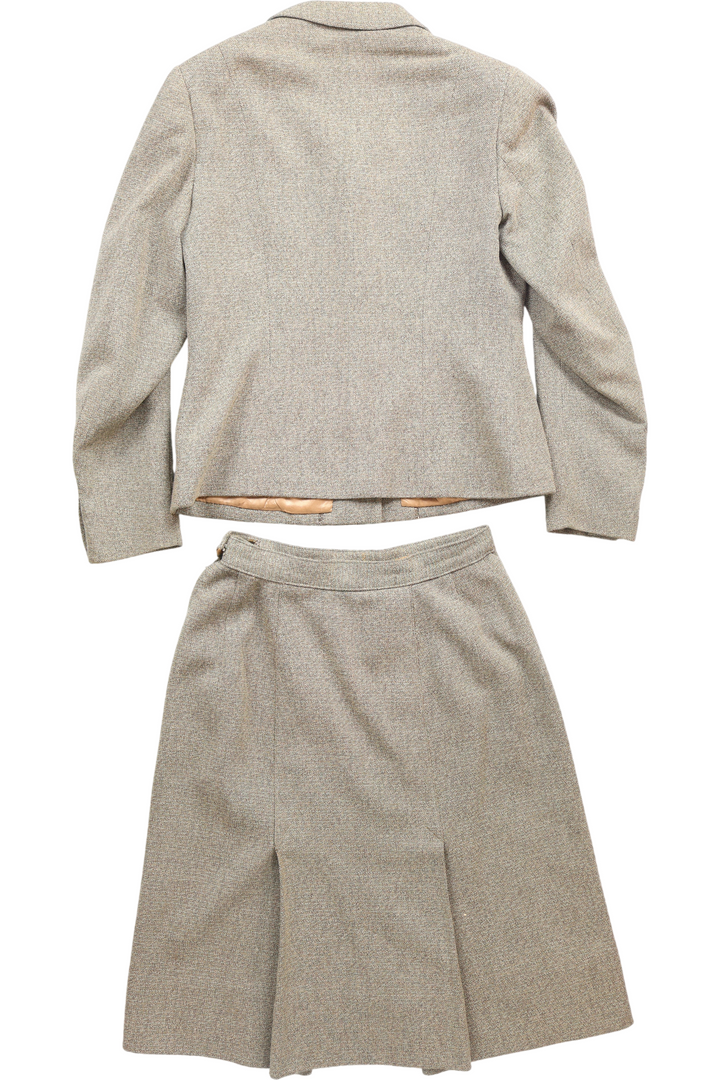 1940s W.E Cole Two Piece Wool Suit - Think Vintage ltd