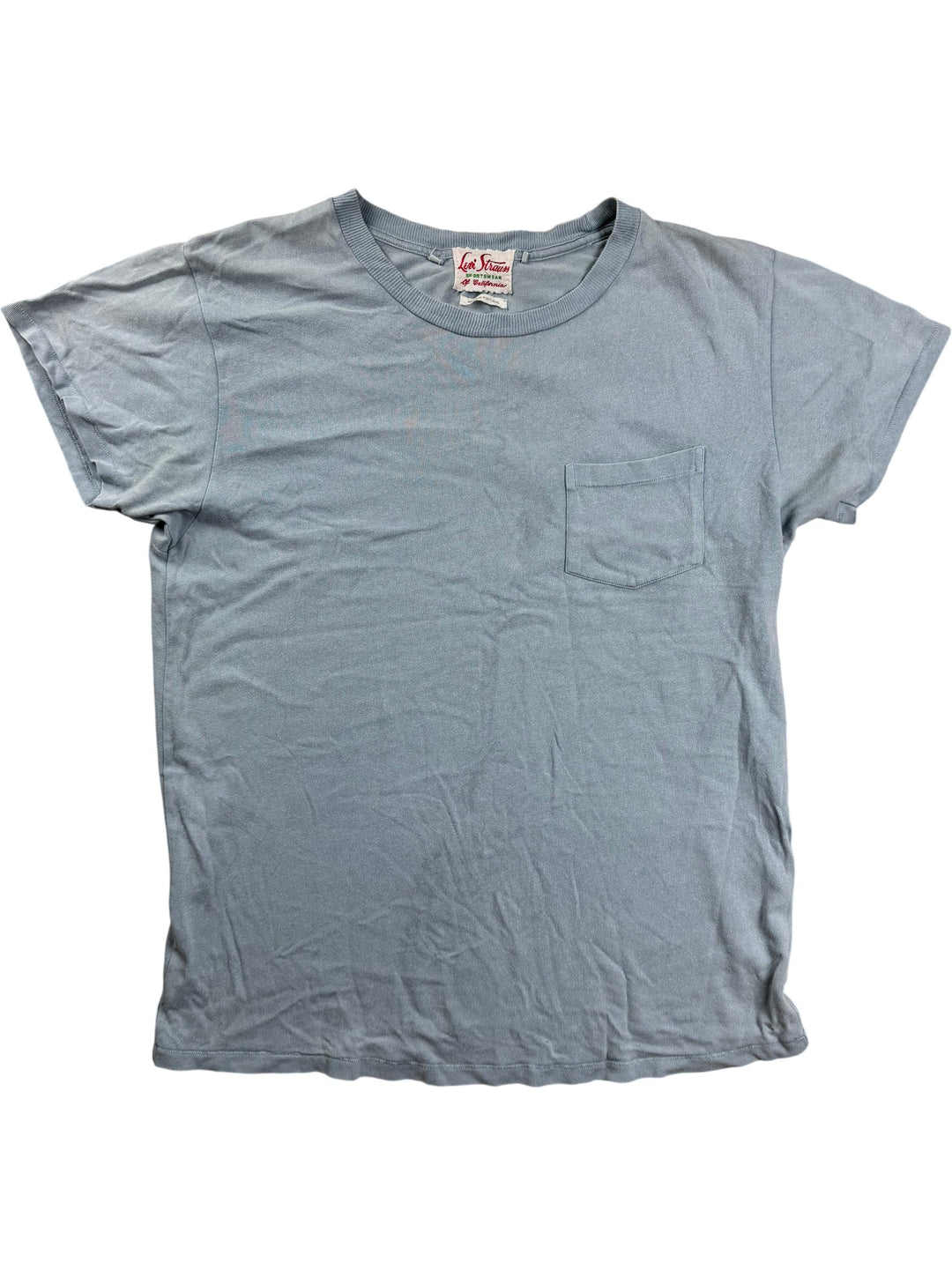 1950s Levi Strauss Blue T-Shirt - M - Think Vintage ltd