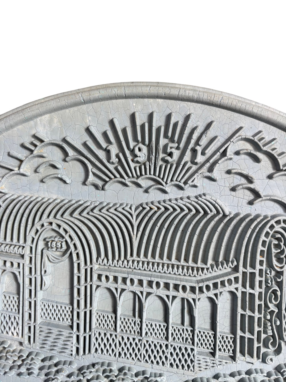 1951 Festival Of Britain Decorative Table Mat - Think Vintage ltd