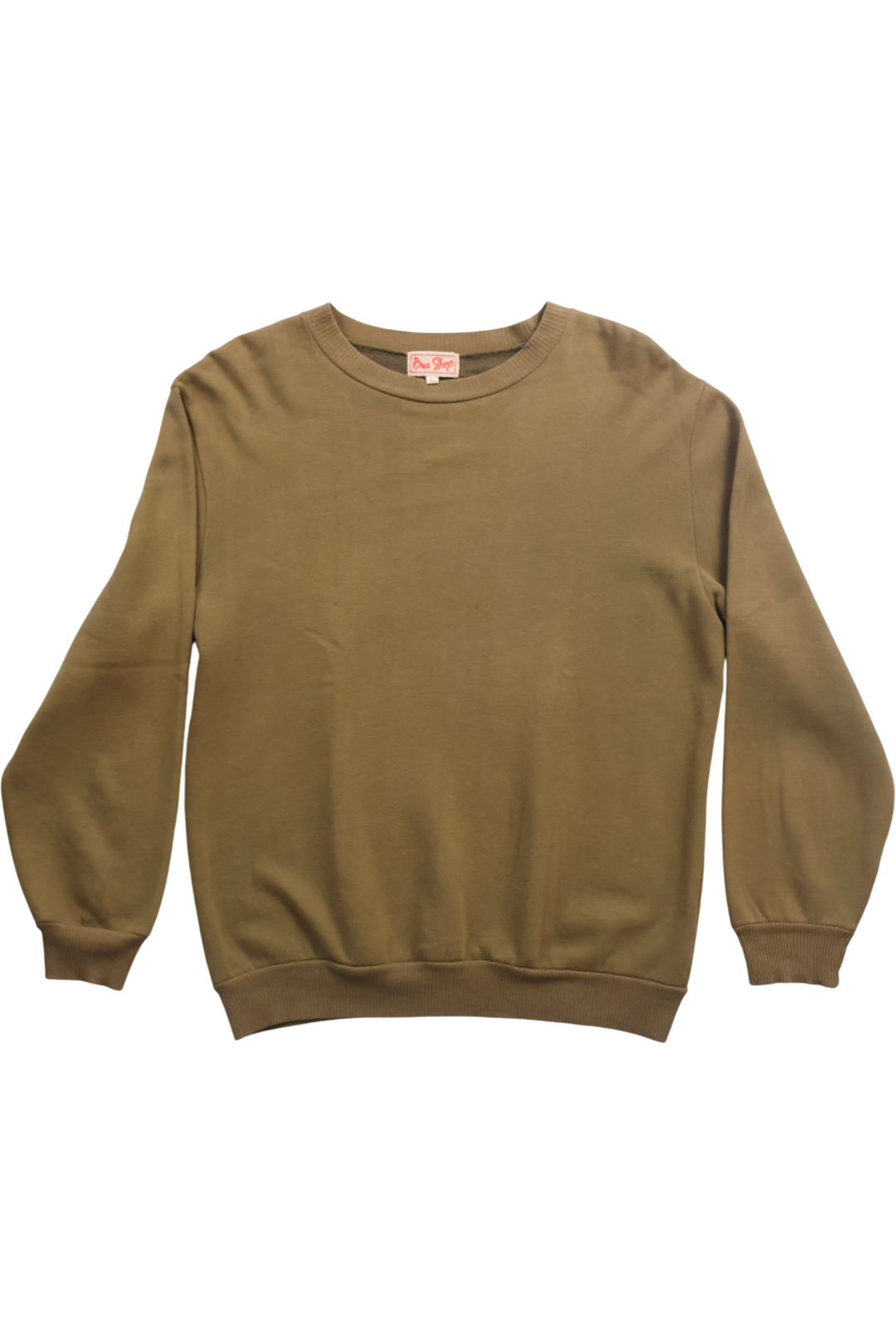 1960s Bus Stop Cotton Sweatshirt - S - Think Vintage ltd