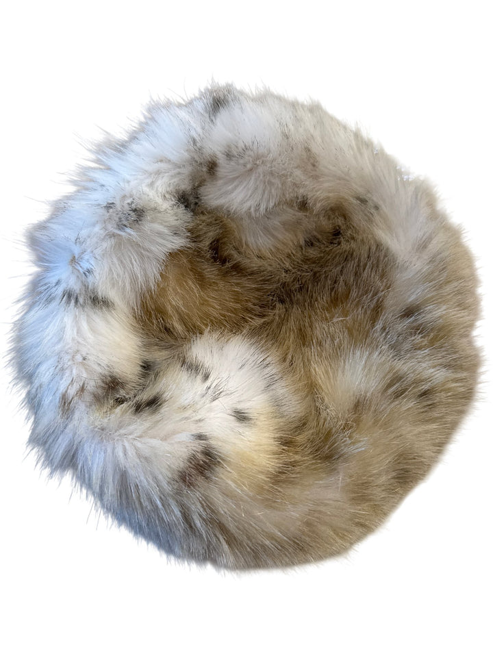 1960s Glenn Modds Full-Length Faux Fur Coat & Hat Set - S - Think Vintage ltd