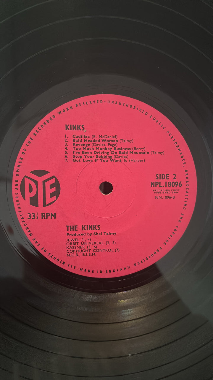 1960s Kinks Vinyl Album