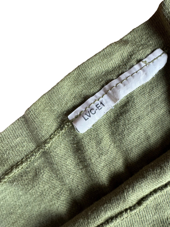 1960s Levi Strauss Olive Green T-Shirt - S - Think Vintage ltd
