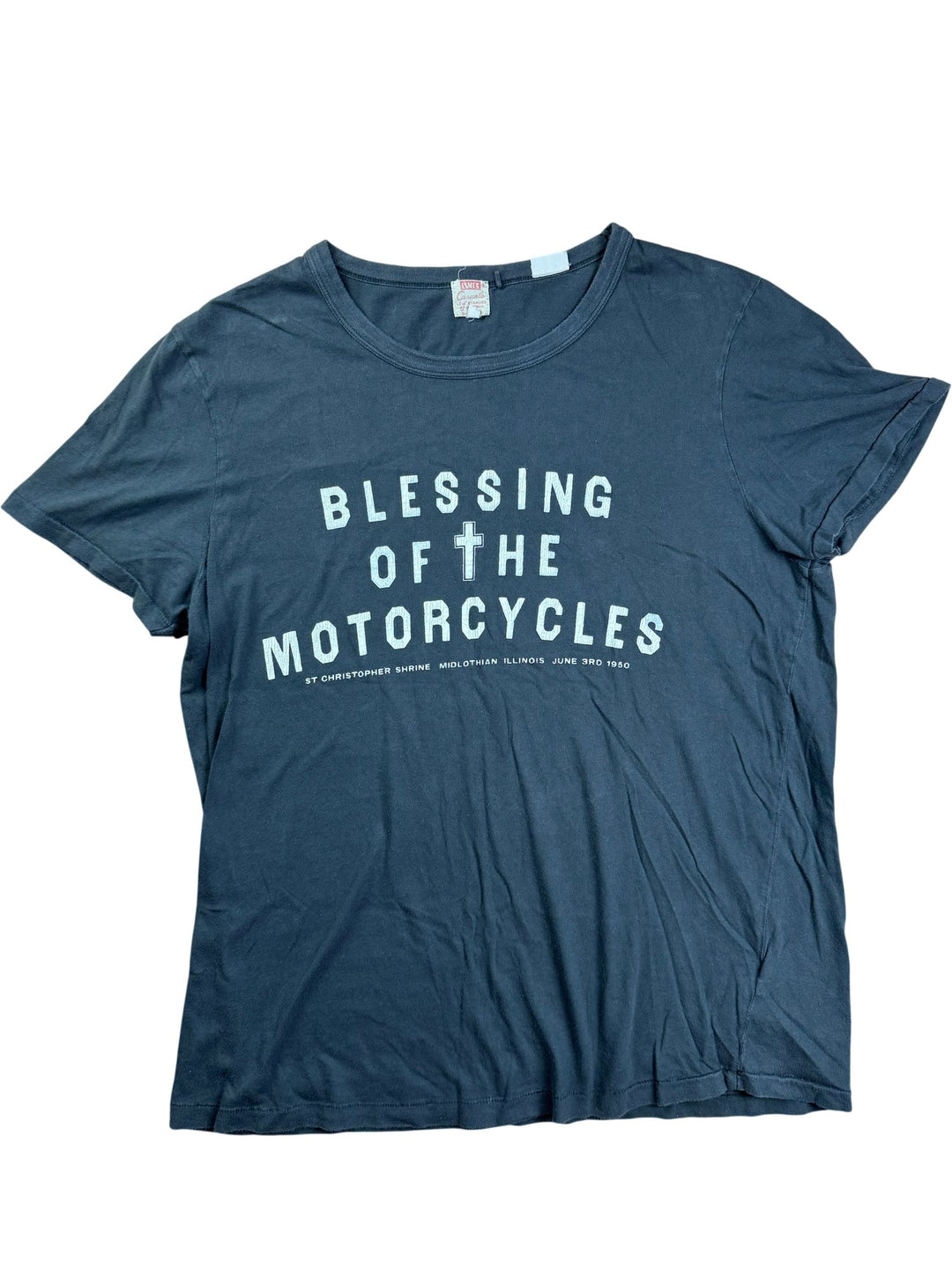 1960s Levi's Blessing Of The Motorcycles Levi's T-Shirt - M - Think Vintage ltd