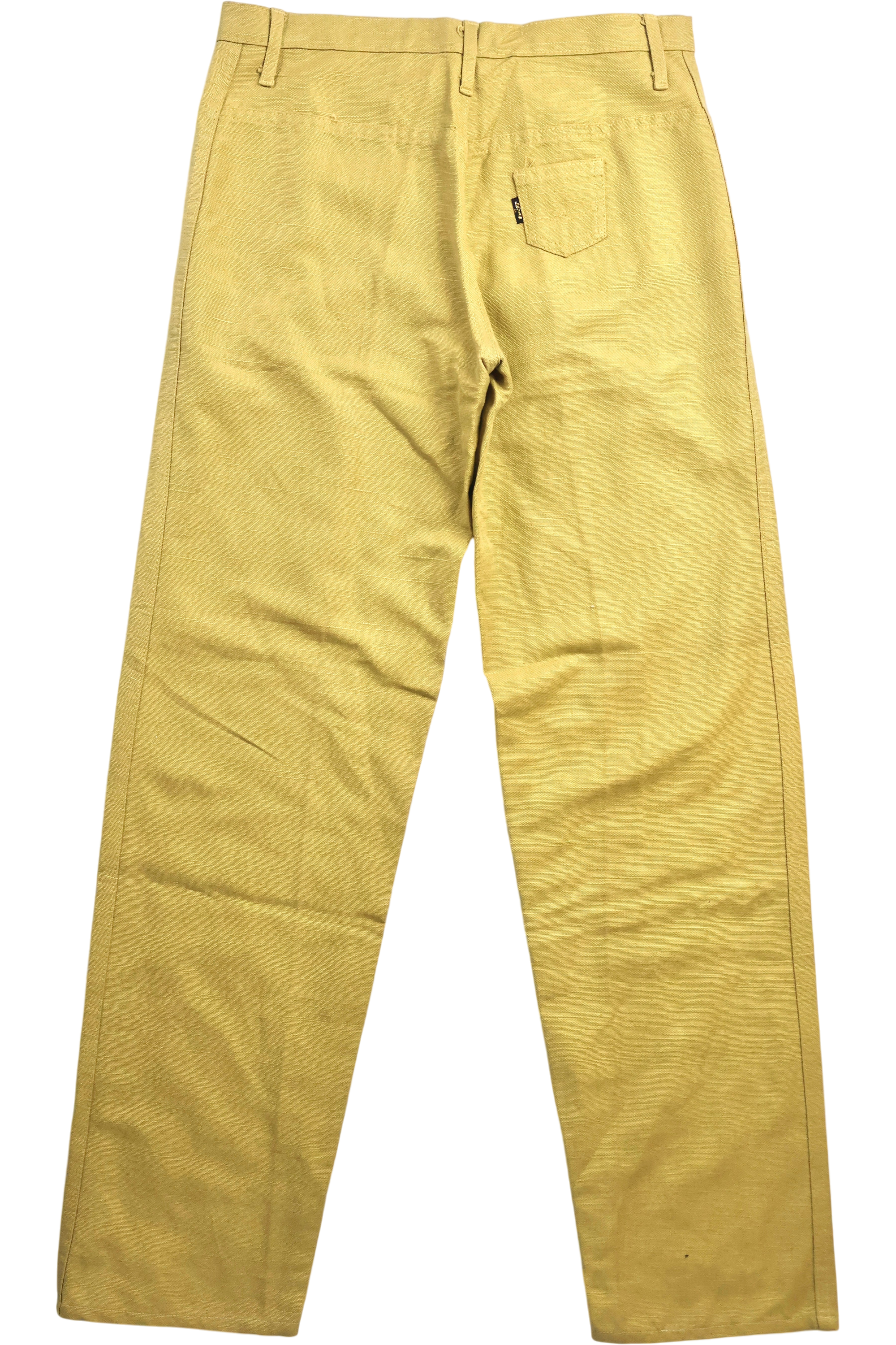 1960s Miss Levi Yellow Denim Jeans - W30 L33