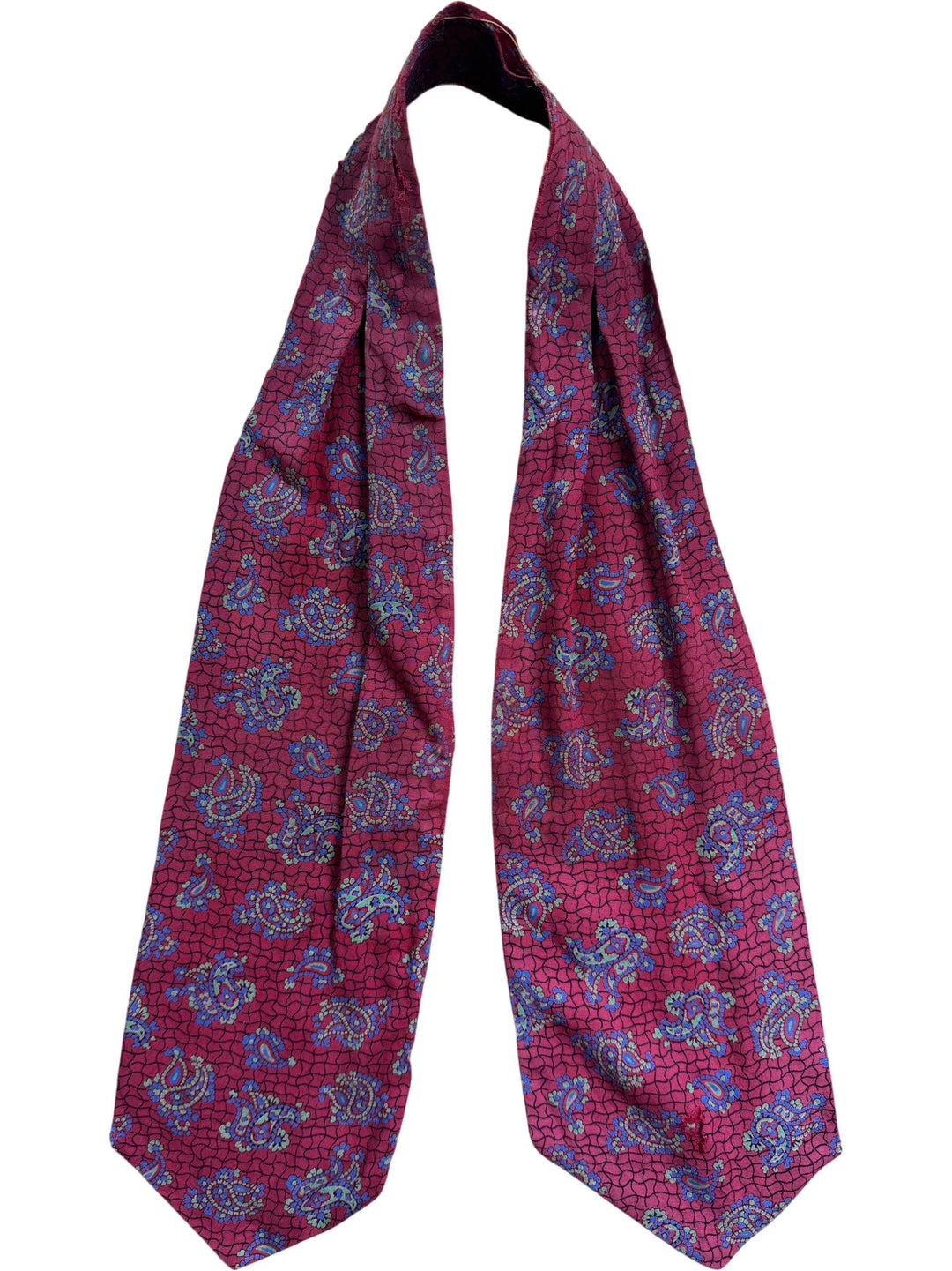 1960s Paisley Pattern Necktie - Think Vintage ltd