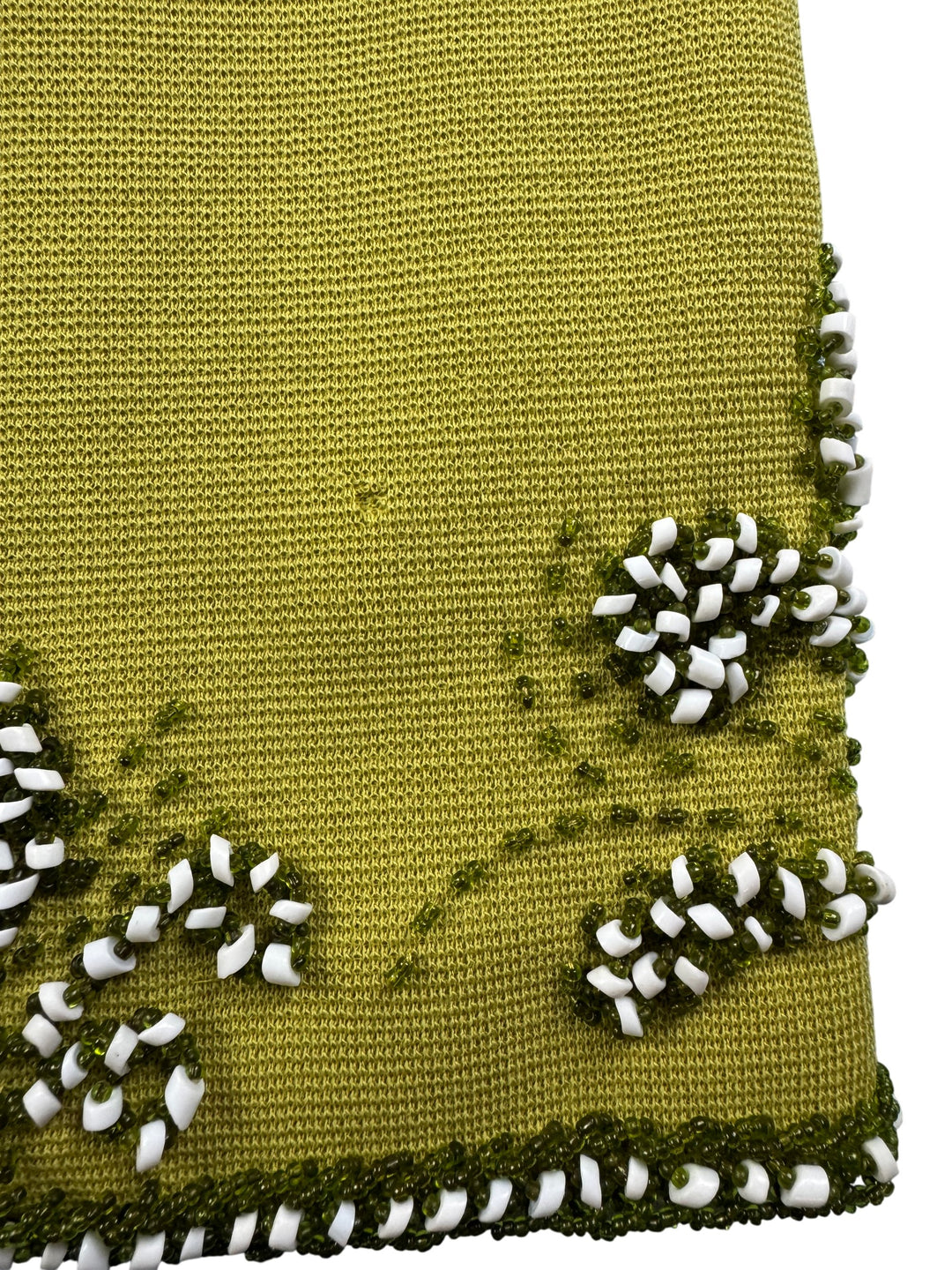 1960s Slic-Wear Embellished Wool Tank Top - M - Think Vintage Online Ltd