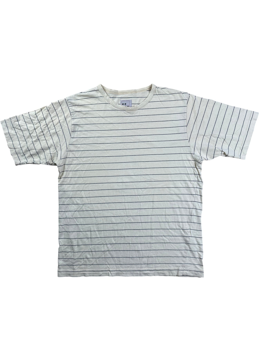 1960s Striped Short Sleeve T-Shirt - S/M - Think Vintage ltd