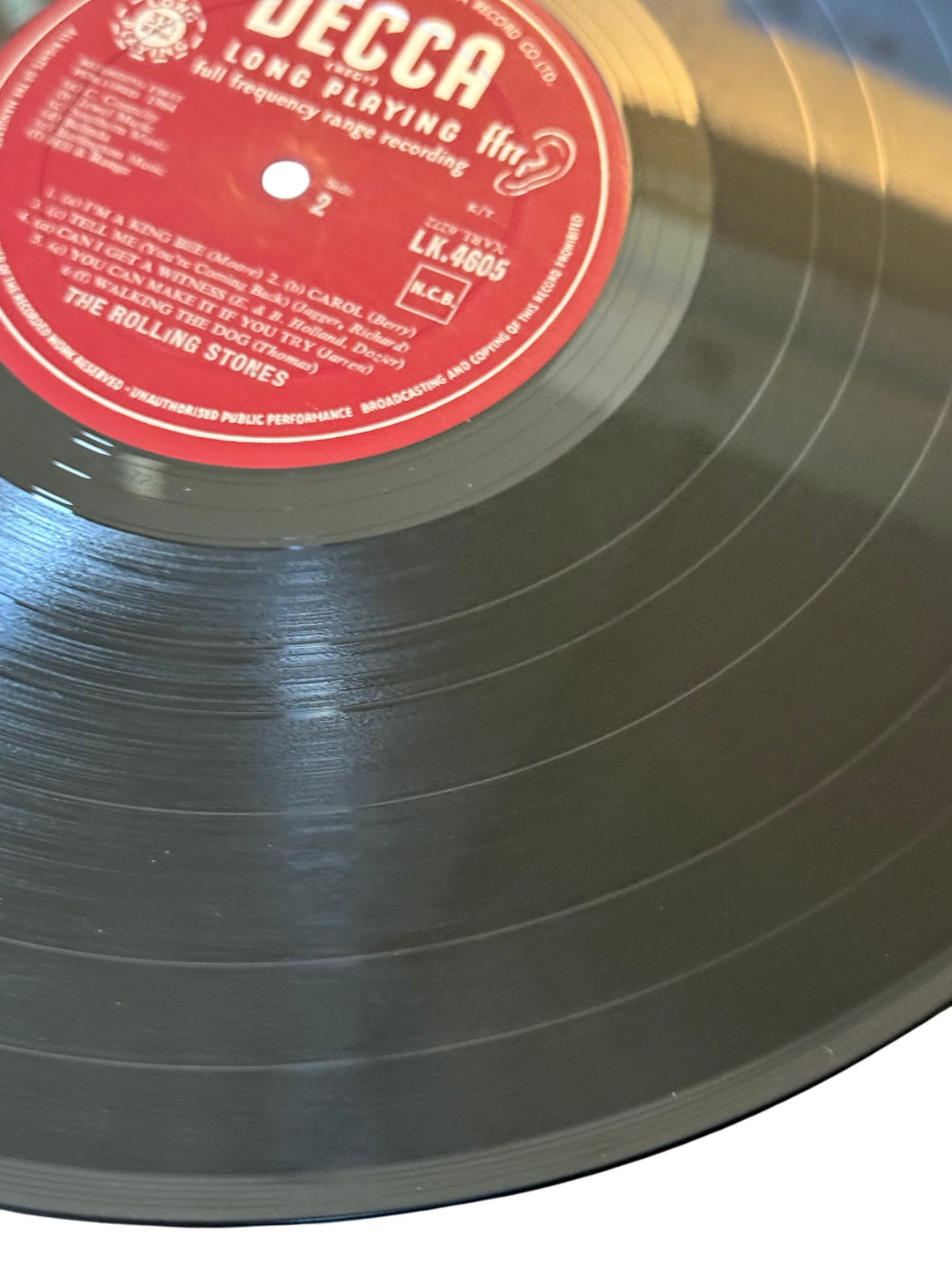 1964 Decca The Rolling Stones Vinyl LP - Think Vintage