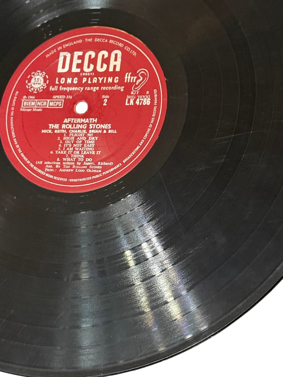 1966 Aftermath Vinyl by The Rolling Stones - Think Vintage