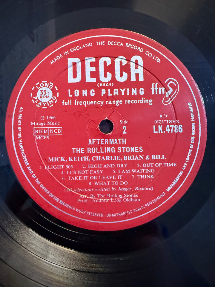 1966 Decca Aftermath Vinyl Album - Think Vintage