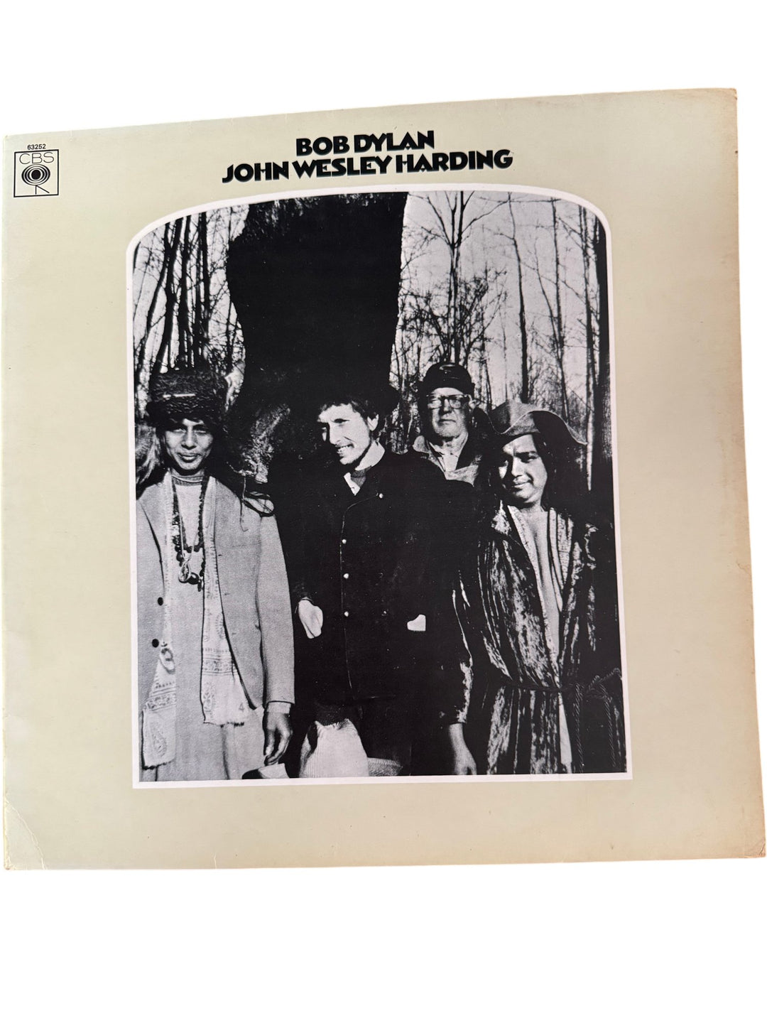 1967 Bob Dylan John Wesley Harding Vinyl Record - Fair - Think Vintage ltd