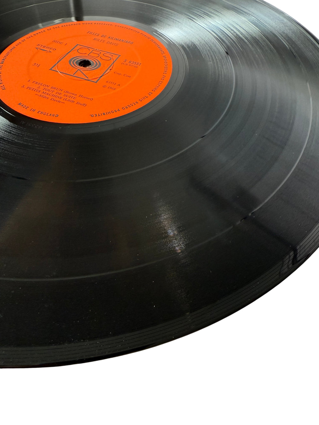 1968 Miles Davis Filles De Kilimanjaro Vinyl - Think Vintage Online Ltd