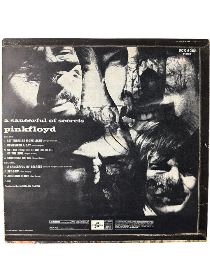 1968 Pink Floyd A Saucerful Of Secrets LP - Good