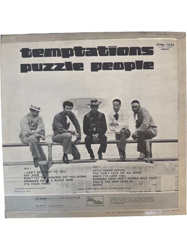 1969 Temptations Puzzle People LP - Think Vintage ltd