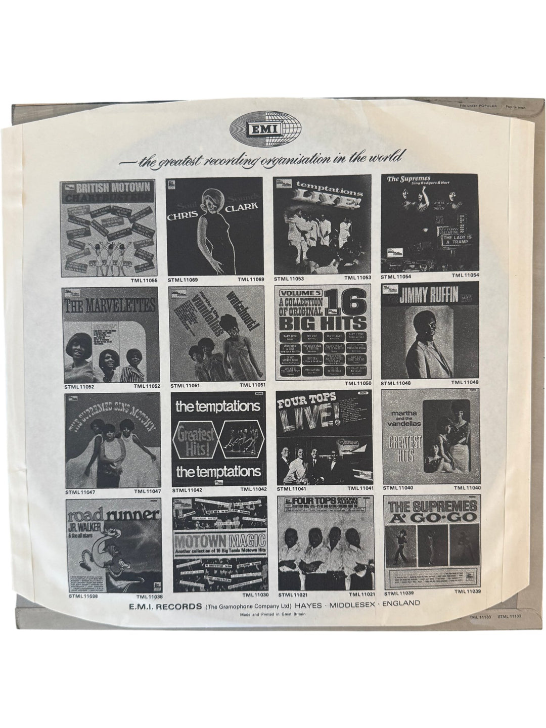 1969 Temptations Puzzle People LP - Think Vintage ltd