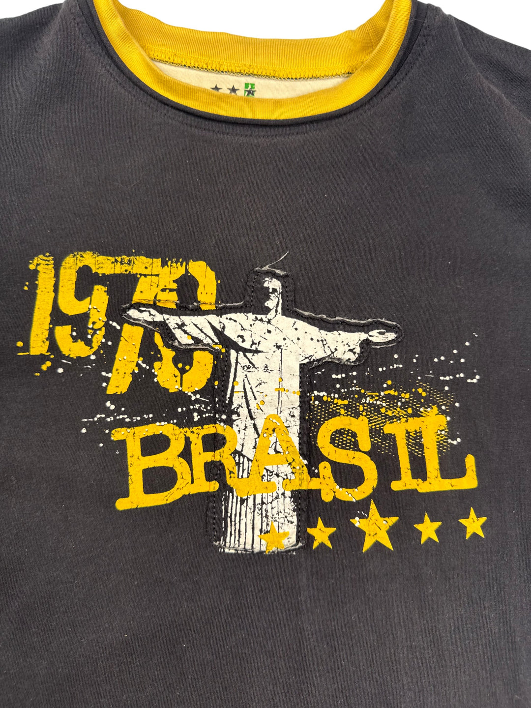 1970 Brasil Graphic T-Shirt - XL - Think Vintage