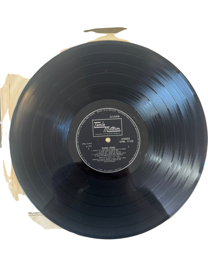 1970 Diana Ross Self-Titled Vinyl - Think Vintage ltd