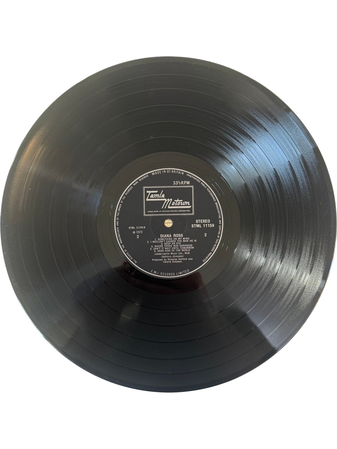 1970 Diana Ross Self-Titled Vinyl - Think Vintage ltd