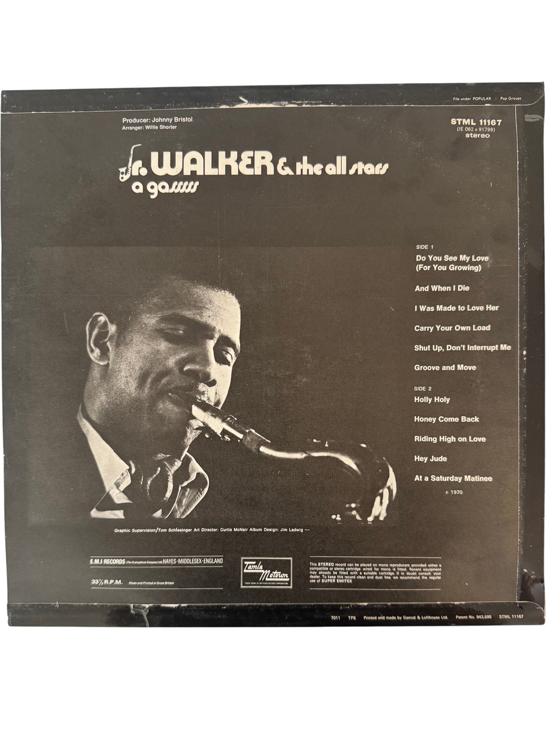 1970 Jr. Walker & The All Stars Vinyl - Think Vintage ltd
