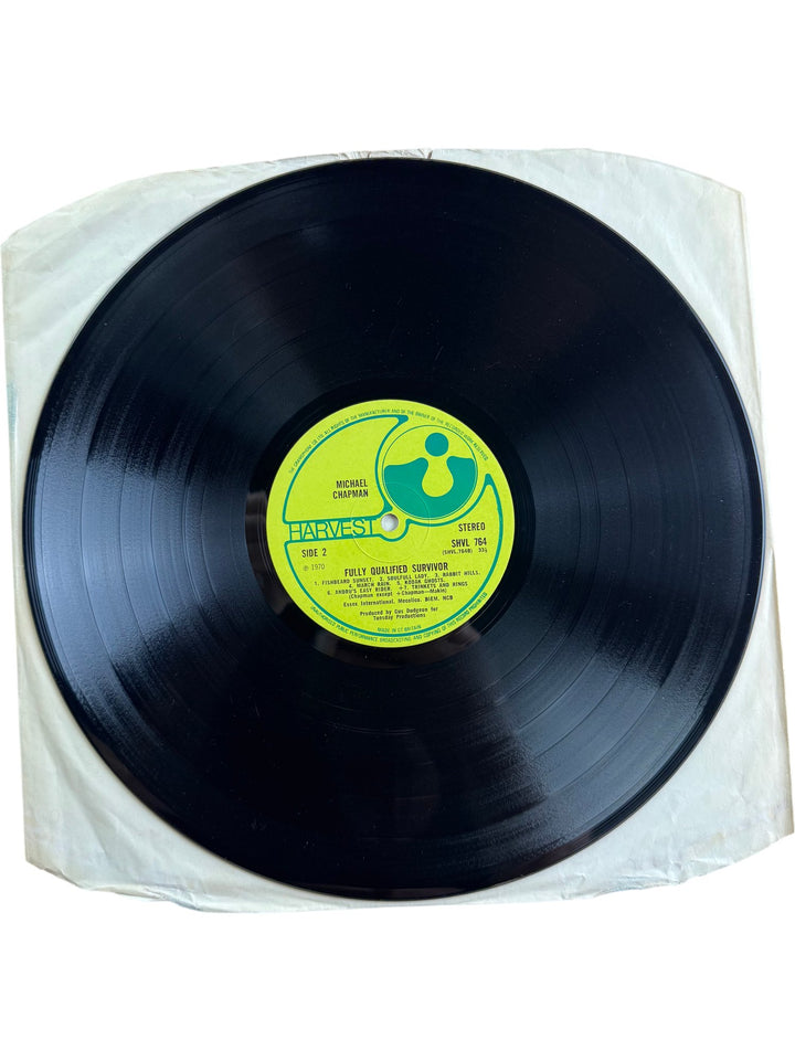 1970 Michael Chapman Vinyl Record Fully Qualified Survivor - Very Good
