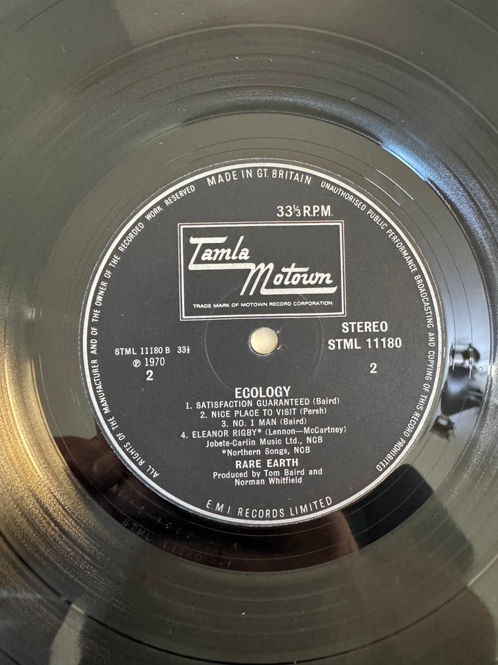 1970 Rare Earth Ecology Vinyl - Think Vintage ltd