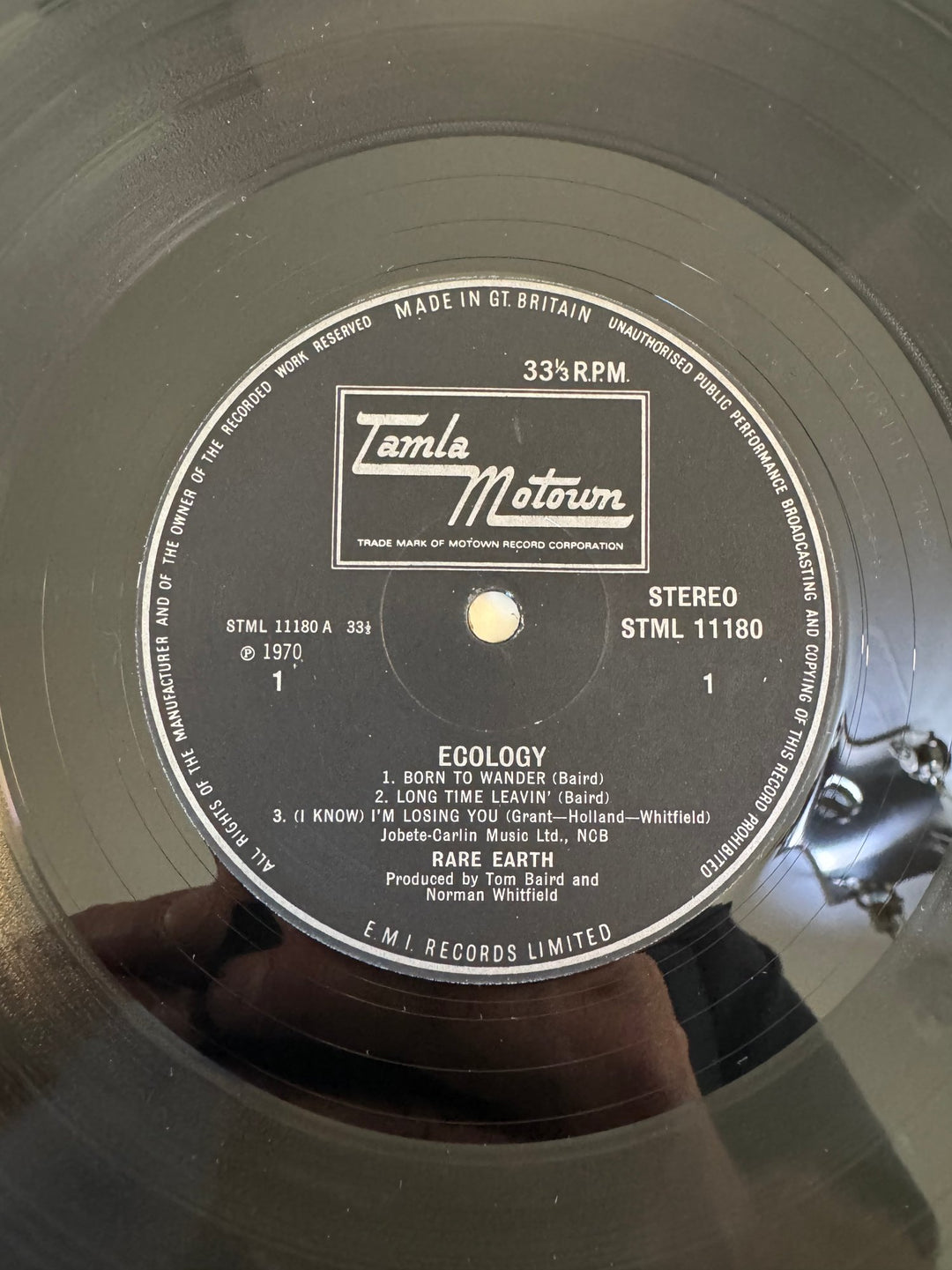 1970 Rare Earth Ecology Vinyl - Think Vintage ltd