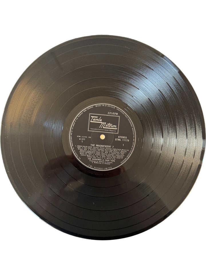 1970 Supremes & Four Tops Magnificent 7 Vinyl - Very Good - Think Vintage ltd