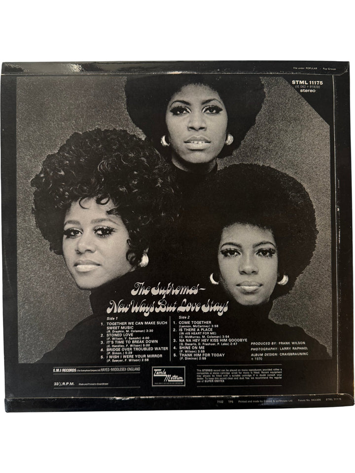 1970 The Supremes New Ways But Love Stays Vinyl - Very Good - Think Vintage ltd