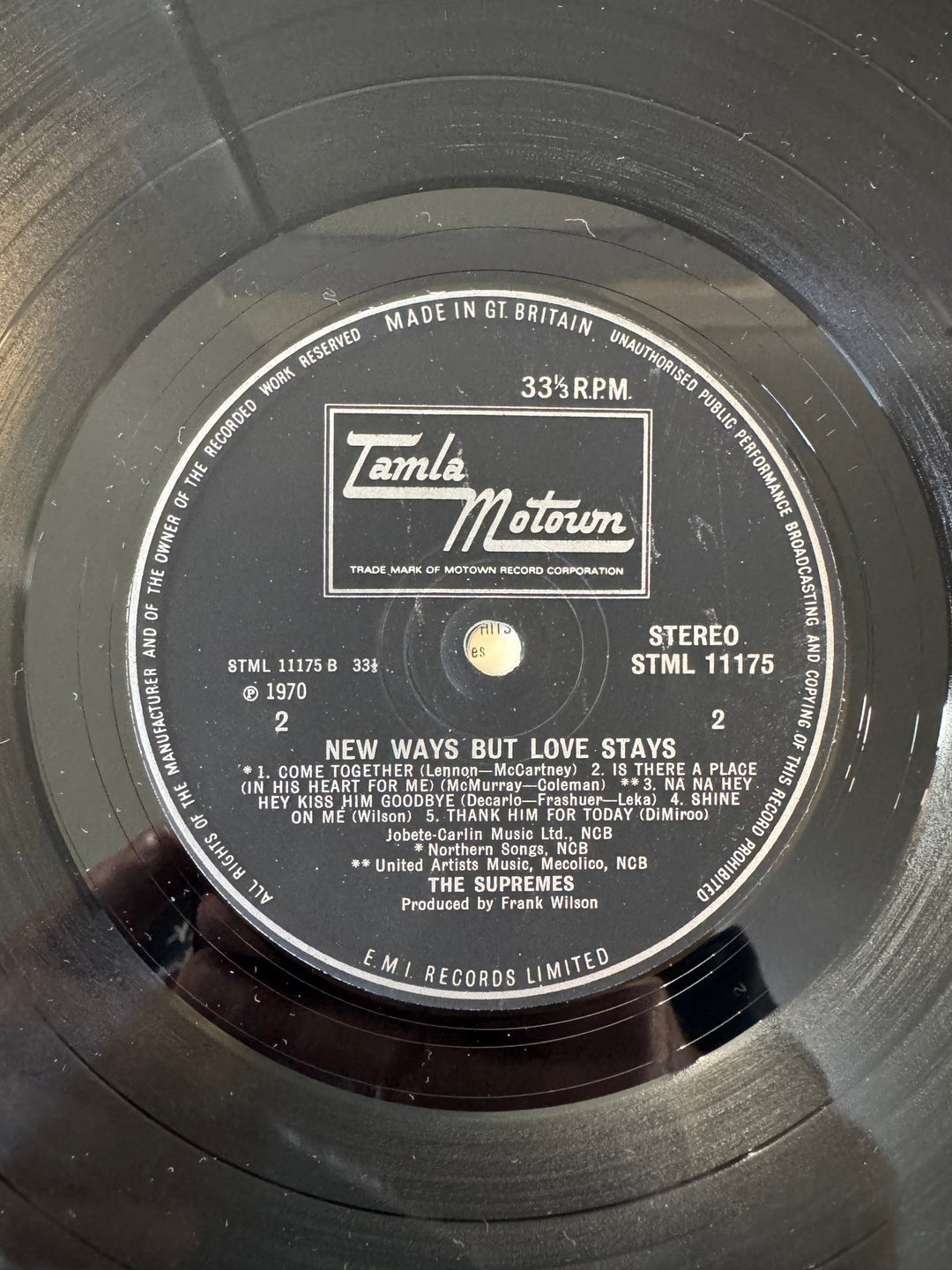 1970 The Supremes New Ways But Love Stays Vinyl - Very Good - Think Vintage ltd