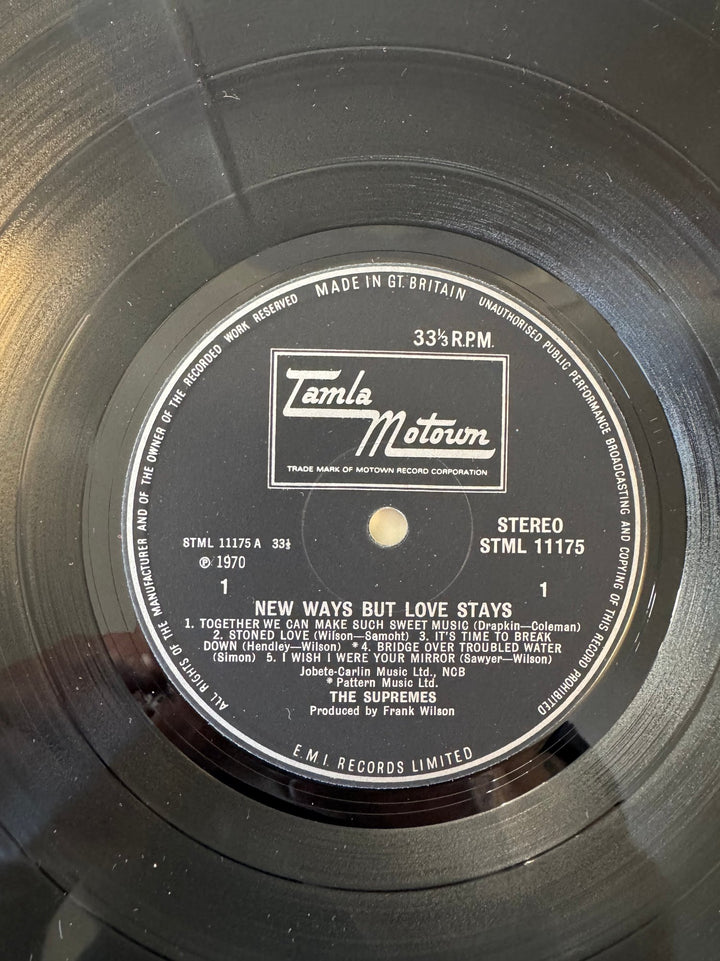 1970 The Supremes New Ways But Love Stays Vinyl - Very Good - Think Vintage ltd