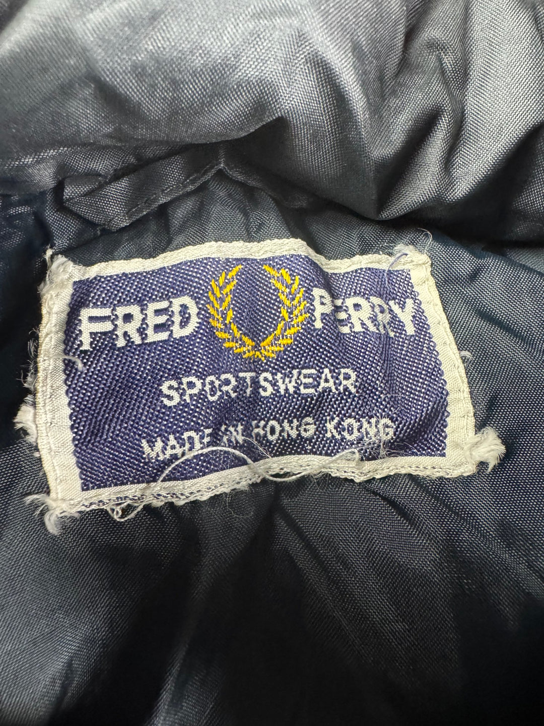 1970's Fred Perry Black Sportswear Jacket - M